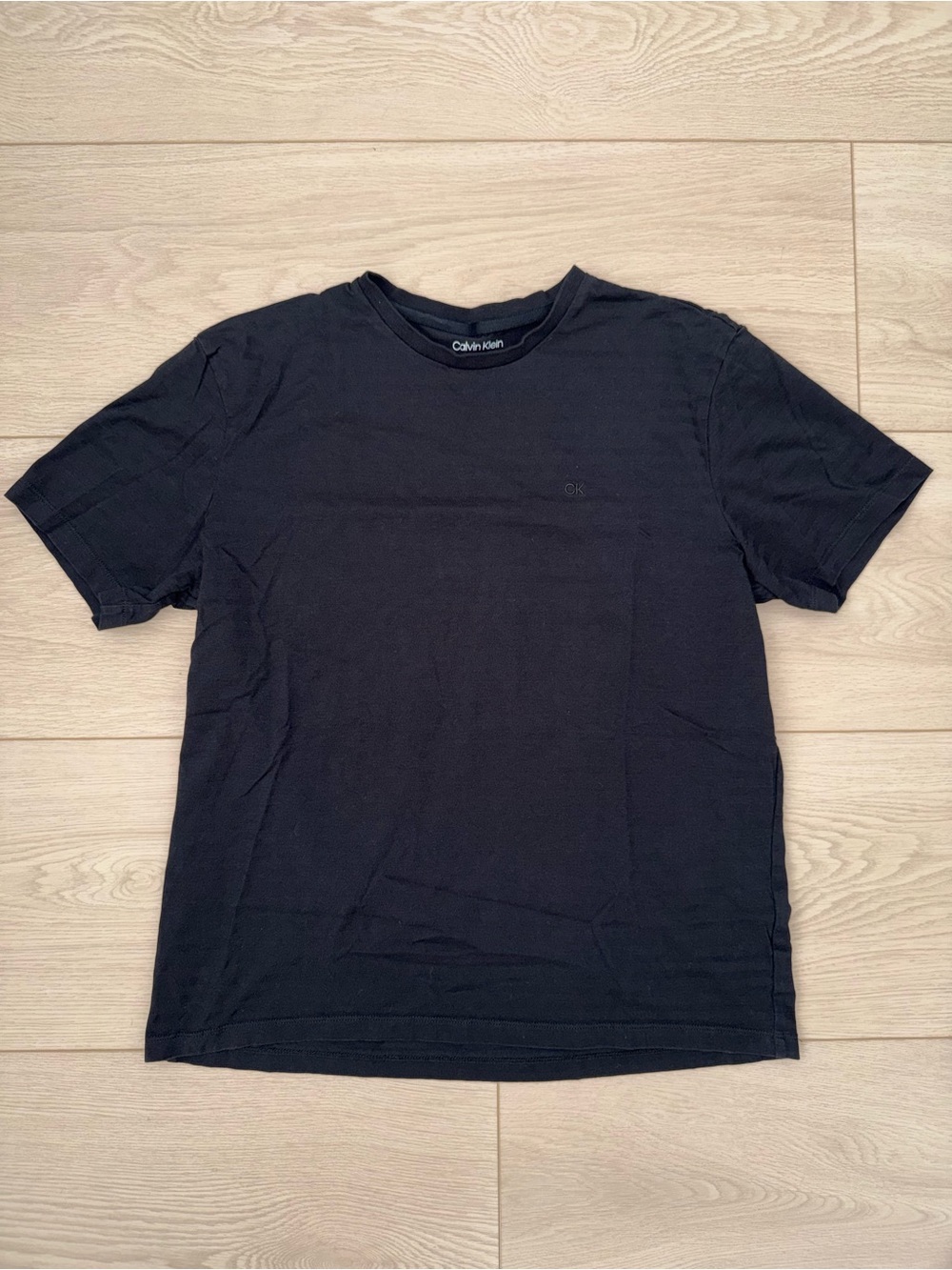 Calvin Klein Black Short Sleeve Crew Neck Tee